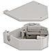 Adattatore per guida DIN con modulo Keystone RJ45 femmina Cat. 6A LSA - Foto miniatura 2