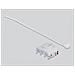 Adattatore per guida DIN con modulo Keystone RJ45 femmina Cat. 6A LSA - Foto miniatura 3