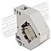 Adattatore per guida DIN con modulo Keystone RJ45 femmina Cat. 6A LSA - Foto miniatura 1