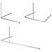 Set Binario per Tenda da Doccia Easy-Roll Alluminio Opaco - Foto miniatura 6
