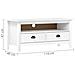 Mobile Porta TV Hill Bianco 110x40x47 cm in Legno di Pino - Foto miniatura 2