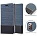 Custodia Compatibile Con Samsung Galaxy Note 20 In Blu Scuro Nero - Coperchio Protettiva Con Chiusura Magnetica, Funzione Stand E Tasca Per Le Carte - Foto miniatura 6