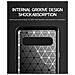 Custodia Compatibile Con Samsung Galaxy S10 5g In Brushed Nero - Coperchio Protettivo In Silicone Tpu Flessibile In Look Acciaio Inossidabile-fibra Di Carbonio - Foto miniatura 5