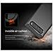 Custodia Compatibile Con Samsung Galaxy S10 5g In Brushed Nero - Coperchio Protettivo In Silicone Tpu Flessibile In Look Acciaio Inossidabile-fibra Di Carbonio - Foto miniatura 6