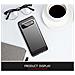 Custodia Compatibile Con Samsung Galaxy S10 5g In Brushed Nero - Coperchio Protettivo In Silicone Tpu Flessibile In Look Acciaio Inossidabile-fibra Di Carbonio - Foto miniatura 7