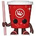 Movie Night Pop! Foodies Vinyl Figure Soda Cup 9 Cm - Foto miniatura 1