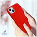 Cover Per Iphone 14 In Silicone Semi-rigido Soft-touch Rossa - Foto miniatura 2