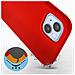 Cover Per Iphone 14 In Silicone Semi-rigido Soft-touch Rossa - Foto miniatura 4