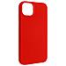 Cover Per Iphone 14 In Silicone Semi-rigido Soft-touch Rossa - Foto miniatura 5