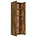 Armadio Per Ufficio Rovere Fumo 60x32x190 Cm Legno Multistrato - Foto miniatura 9