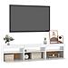 Mobile Porta Tv Con Luci Led Bianco 180x35x40 Cm - Foto miniatura 6