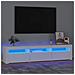 Mobile Porta Tv Con Luci Led Bianco 180x35x40 Cm - Foto miniatura 1