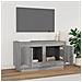 Mobile Porta Tv Grigio Sonoma 80x35x45 Cm In Legno Multistrato - Foto miniatura 3