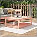 Tavolo Da Giardino 121x82,5x45 Cm In Legno Massello Di Douglas - Foto miniatura 1