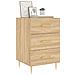 Comodino Rovere Sonoma 40x40x66 Cm In Legno Multistrato - Foto miniatura 3