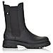 Black Casual Closed Booties Stivaletti Sintetico E Tessile Scarpe Donna Nero Eu 36, Z9180-02 - Foto miniatura 1