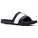 Rubber Flag Pool Slide Infradito Gomma Scarpe Uomo Nero Eu 45, Fm0fm04263 Bds - Foto miniatura 2
