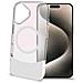 Apple Iphone 16 Cover In Tpu Magsafe Trasparente Parte Inferiore In Materiale Soft-touch Removibile Bianco - Foto miniatura 1
