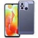 Custodia Back Cover Shell Rigida Antiscivolo Traforata Per Xiaomi Redmi 12c Blu - Foto miniatura 1