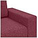 Poltrona Rosso Vino 60 cm in Tessuto - Foto miniatura 7