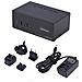 Switch KVM a 2 porte con doppio monitor DisplayPort e HDMI, 4K 60Hz, 1 monitor HDMI e 1 DP, hub USB 5Gbps a 2 porte, 2 porte USB HID, conforme TAA - Foto miniatura 3
