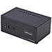 Switch KVM a 2 porte con doppio monitor DisplayPort e HDMI, 4K 60Hz, 1 monitor HDMI e 1 DP, hub USB 5Gbps a 2 porte, 2 porte USB HID, conforme TAA - Foto miniatura 1