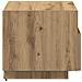 Comodino  con luci LED Rovere artigianale 40x39x37 cm - Foto miniatura 7