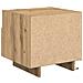 Comodino  con luci LED Rovere artigianale 40x39x37 cm - Foto miniatura 8