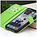 Custodia A Portafoglio Per Iphone 12 E 12 Pro Con Supporto E Linguetta Magnetica, Verde - Foto miniatura 2