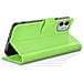 Custodia A Portafoglio Per Iphone 12 E 12 Pro Con Supporto E Linguetta Magnetica, Verde - Foto miniatura 3