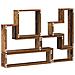 Cubo da Parete Legno vecchio 96 x 12 x 64 cm Legno multistrato - Foto miniatura 7