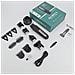 Kit Tagliacapelli Ricaricabile 5-in-1 Con Display Led E Design Impermeabile Blue - Foto miniatura 5