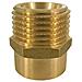 Raccordo Ottone Filettato  Doppio Nipple Ridotto 1  X 1 1/4 - Foto miniatura 1