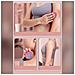 Palla Da Massaggio Fitness Eva 7cm - Rilascio Miofasciale & Massaggio Profondo Dei Tessuti Pink+blue - Foto miniatura 6
