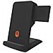 Caricatore Wireless 3 In 1 Pieghevole Per Iphone / Apple Watch / Airpods, Nero - Foto miniatura 1