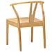 Sedia da pranzo 2 pcs Naturale Legno di gomma solido - Foto miniatura 7
