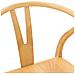 Sedia da pranzo 2 pcs Naturale Legno di gomma solido - Foto miniatura 8