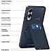 Cover per Galaxy S25 Edge - Pelle /PU, Blu, Con Tarjetero - Foto miniatura 3