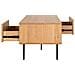 Tavolino Kyoto-marrone-legno-100x50x45 Cm - Foto miniatura 6
