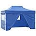 Tenda Party Blu 291 x 431 x 315 cm Tessuto Oxford - Foto miniatura 1