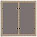 Tavolo da Giardino Beige e Nero 55 x 55 x 37 cm - Foto miniatura 4