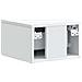 Mobiletto da notte a muro 2 pcs Bianco 34,5 x 33 x 20 cm - Foto miniatura 7