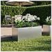 Vaso da giardino Argento 80 x 40 x 40 cm Acciaio zincato - Foto miniatura 2