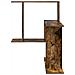 Scaffale da parete Rovere Fumo 67 x 67 x 87 cm - Foto miniatura 4