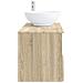 Set di mobili per il bagno 2 pz Rovere Sonoma - Foto miniatura 3