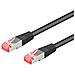 ICOC U6AG-005-BK - Cavo di rete Patch in Rame Cat. 6A Nero UTP 0,5 mt - Foto miniatura 1