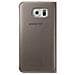 Custodia Booklet per Galaxy S6 - Colore Gold  - Foto miniatura 4