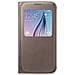 Custodia Booklet per Galaxy S6 - Colore Gold  - Foto miniatura 1