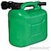 847074 Tanica In Plastica Per Carburante 5 L Verde - Foto miniatura 3