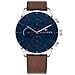 Orologio Uomo Tommy Hilfiger Chase Multi Pelle Marrone Thw1791487 - Foto miniatura 1